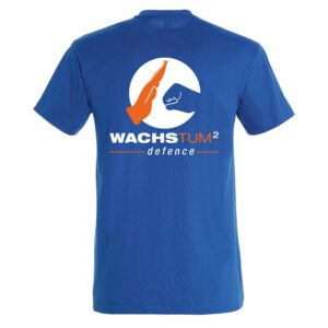T-Shirt "DEFENCE" - Erwachsene blau